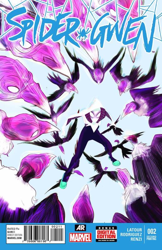 SPIDER-GWEN #2 RODRIGUEZ 2ND PTG VARIANT