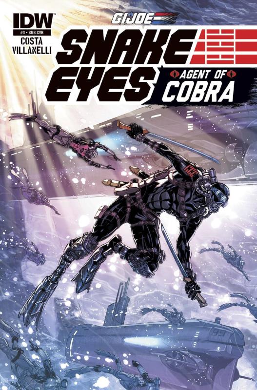 GI JOE SNAKE EYES AGENT OF COBRA #3 (OF 5) SUBSCRIPTION VARIANT