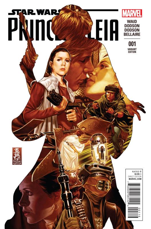 PRINCESS LEIA #1 (OF 5) 1:50 BROOKS VARIANT