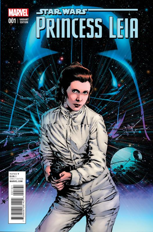 PRINCESS LEIA #1 (OF 5) 1:25 SIENKIEWICZ VARIANT
