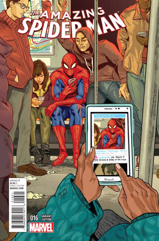 AMAZING SPIDER-MAN #16 WOMEN OF MARVEL VARIANT