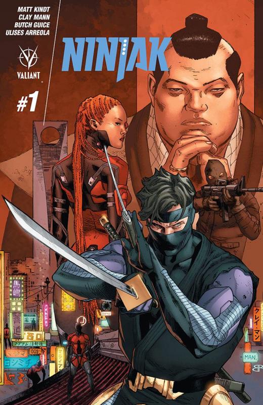 NINJAK #1 CVR B MANN (NEXT)