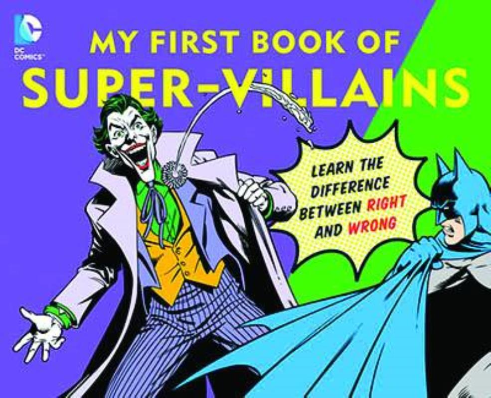 DC SUPER HEROES MY FIRST BOOK OF SUPER VILLAINS BOARD BOOK