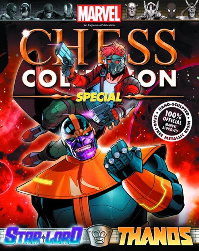 MARVEL CHESS FIG MAG SPECIAL #3 STAR-LORD & THANOS ALT KINGS