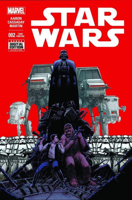 STAR WARS #2 CASSADAY 3RD PTG VARIANT(PP #1171)