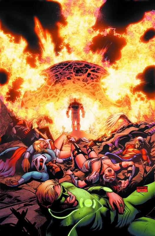 EARTH 2 HARDCOVER 06 COLLISION
