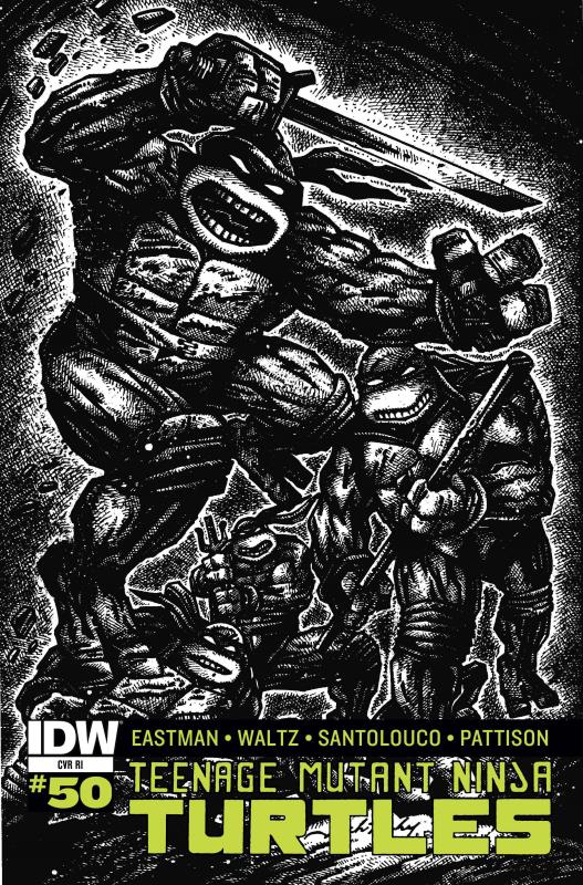TMNT ONGOING #50 1:10 VARIANT