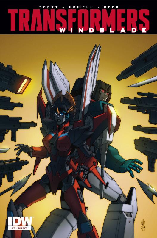 TRANSFORMERS WINDBLADE #7 SUBSCRIPTION VARIANT