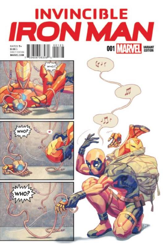 INVINCIBLE IRON MAN #1 PARTY VARIANT
