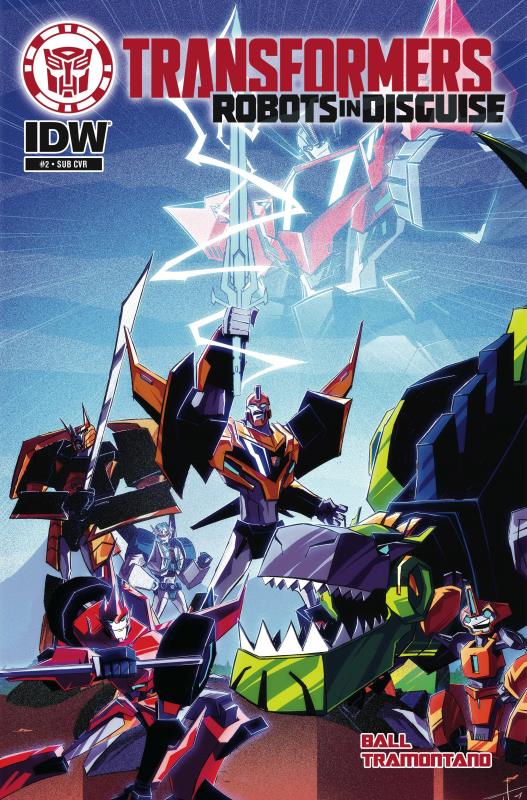 TRANSFORMERS ROBOTS IN DISGUISE ANIMATED #2 SUBSCRIPTION VARIANT
