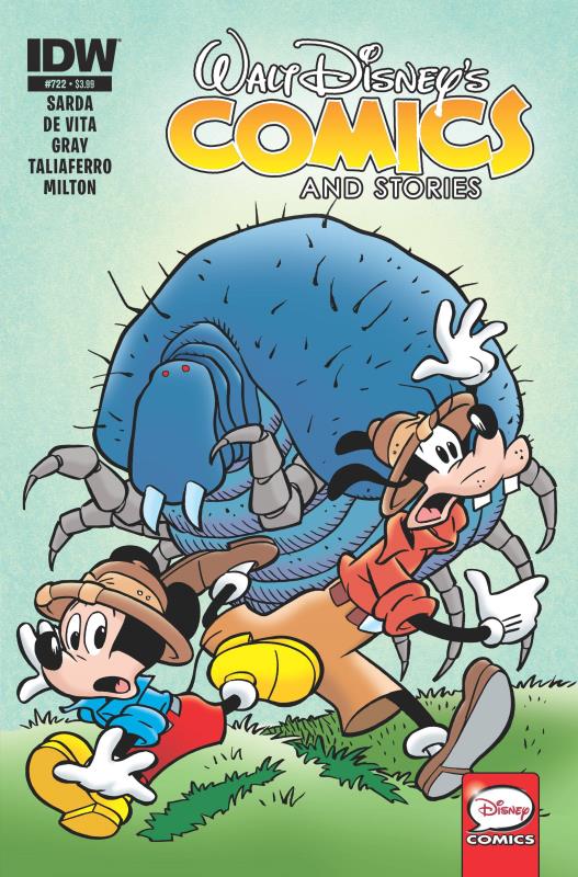 WALT DISNEY COMICS & STORIES #722  WALT DISNEY COMICS & STORIES #722