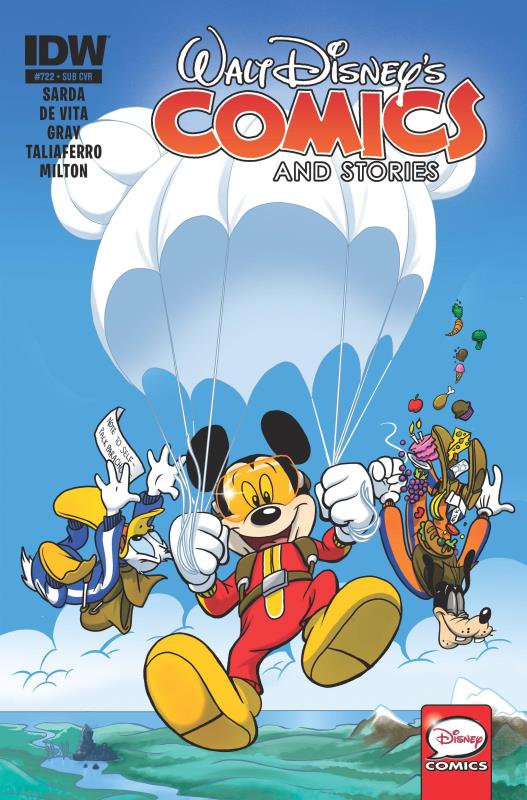 WALT DISNEY COMICS & STORIES #722 SUBSCRIPTION VARIANT  WALT DISNEY COMICS & STORIES #722 SUBSCRIPTION VARIANT