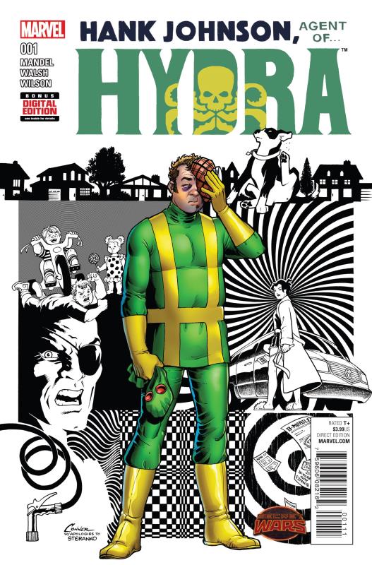 HANK JOHNSON AGENT OF HYDRA #1