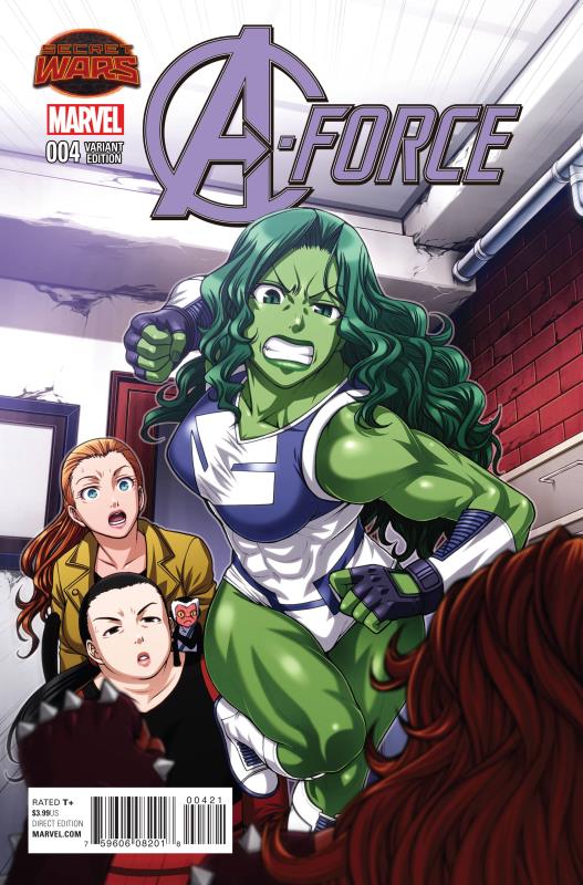 A-FORCE #4 MANGA VARIANT