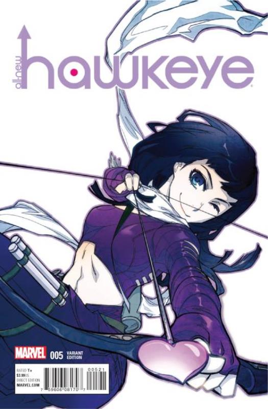ALL NEW HAWKEYE #5 MANGA VARIANT