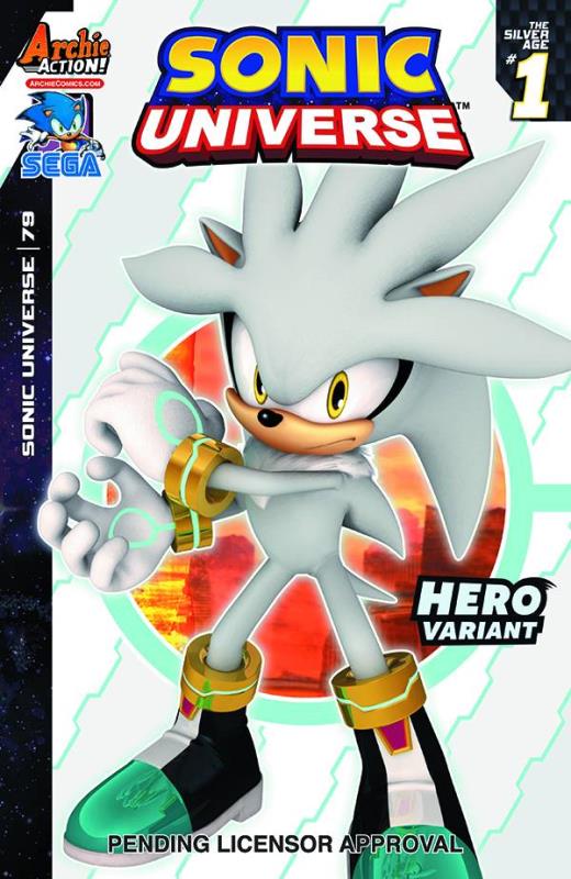SONIC UNIVERSE #79 SEGA VARIANT CVR