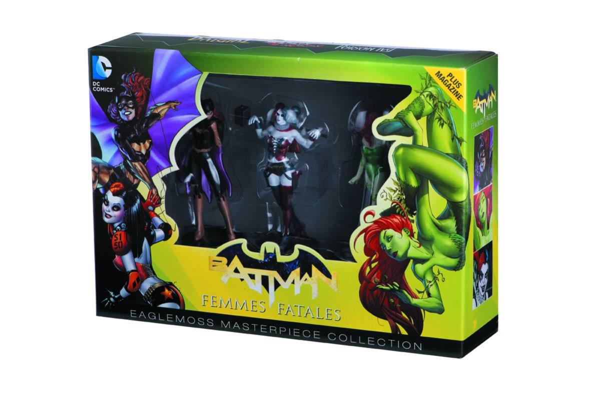 DC MASTERPIECE FIG COLL MAG #2 FEMME FATALES SET