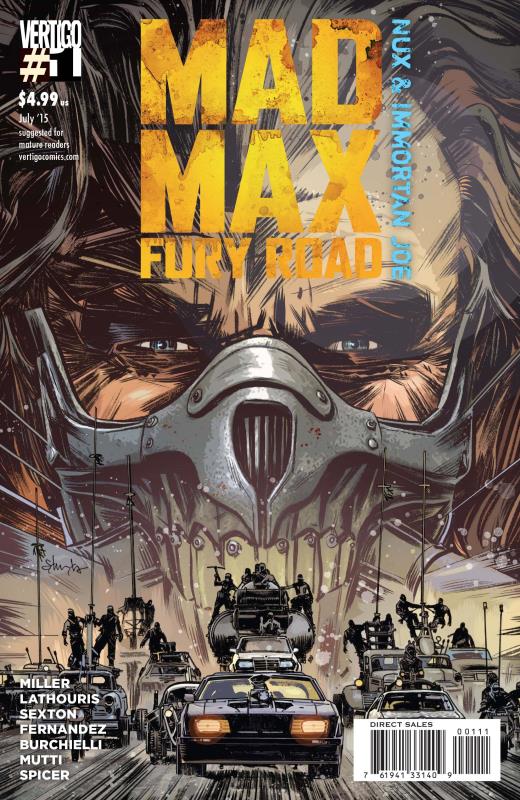 MAD MAX FURY ROAD NUX & IMMORTAL JOE #1 (MR)