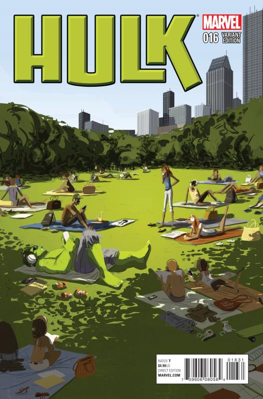 HULK #16 NYC VARIANT