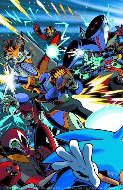 SONIC UNIVERSE #76 EPIC CONNECTING POSTER PT 1 VARIANT CVR