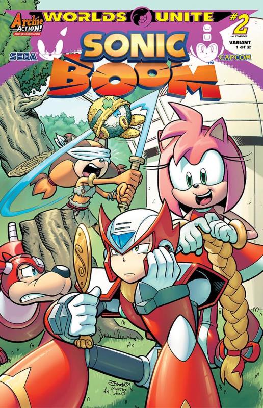 SONIC BOOM #8 JAMPOLE HAPPY FUN TIME VARIANT CVR