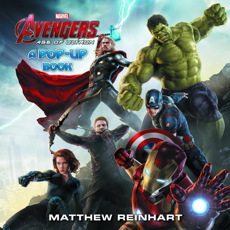 MARVEL AVENGERS AGE OF ULTRON POP UP BOOK HARDCOVER