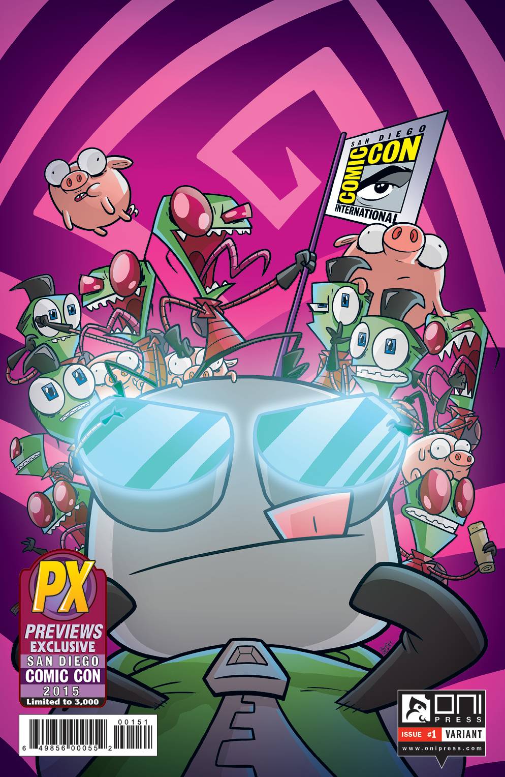 INVADER ZIM #1 SDCC 2015 VARIANT