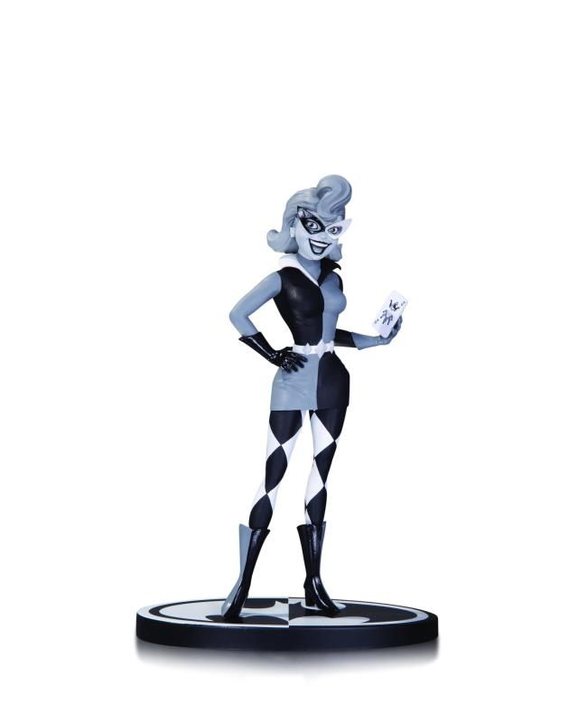 BATMAN BLACK & WHITE HARLEY QUINN STATUE BY DINI