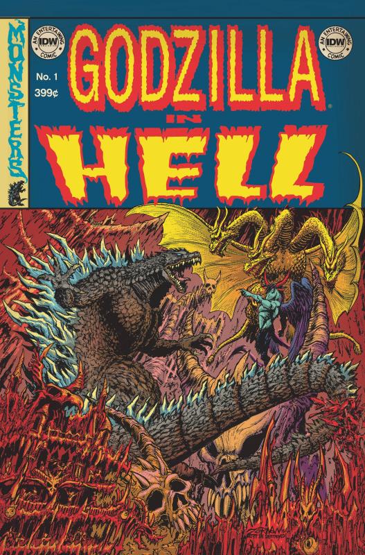 GODZILLA IN HELL #1 (OF 5) EC SUBSCRIPTION VARIANT