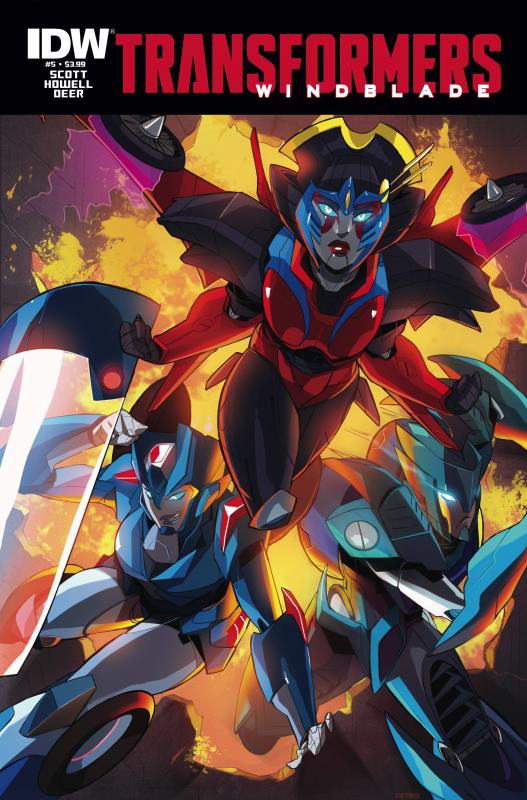 TRANSFORMERS WINDBLADE #5