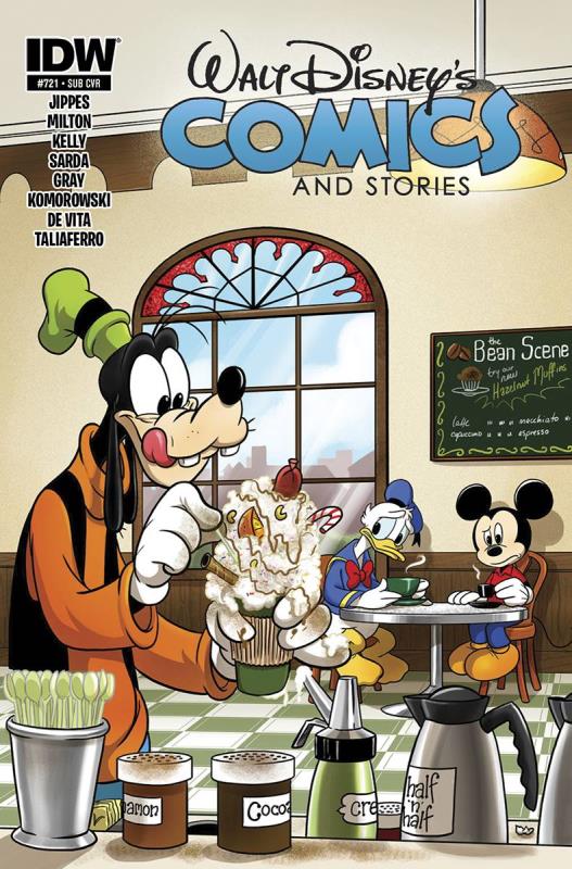 WALT DISNEY COMICS & STORIES #721 SUBSCRIPTION VARIANT  WALT DISNEY COMICS & STORIES #721 SUBSCRIPTION VARIANT