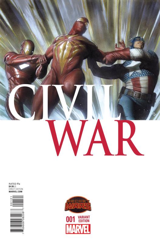 CIVIL WAR #1 GRANOV 1:20 PROMO VARIANT
