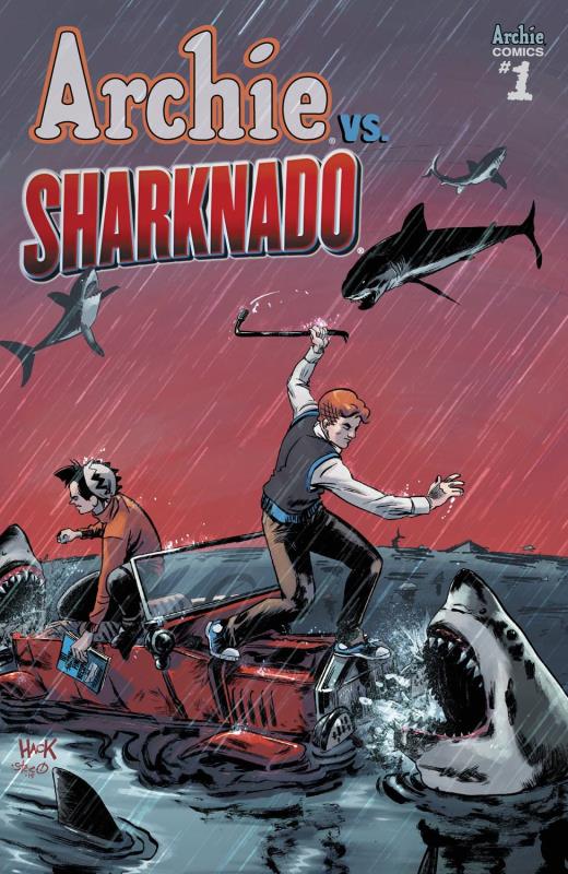 ARCHIE VS SHARKNADO ONE SHOT HACK VARIANT CVR