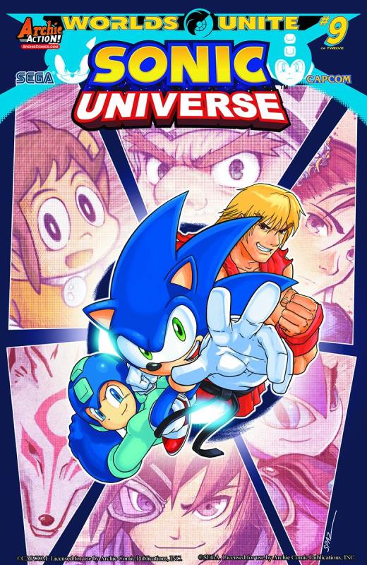 SONIC UNIVERSE #78 SPAZ REG CVR