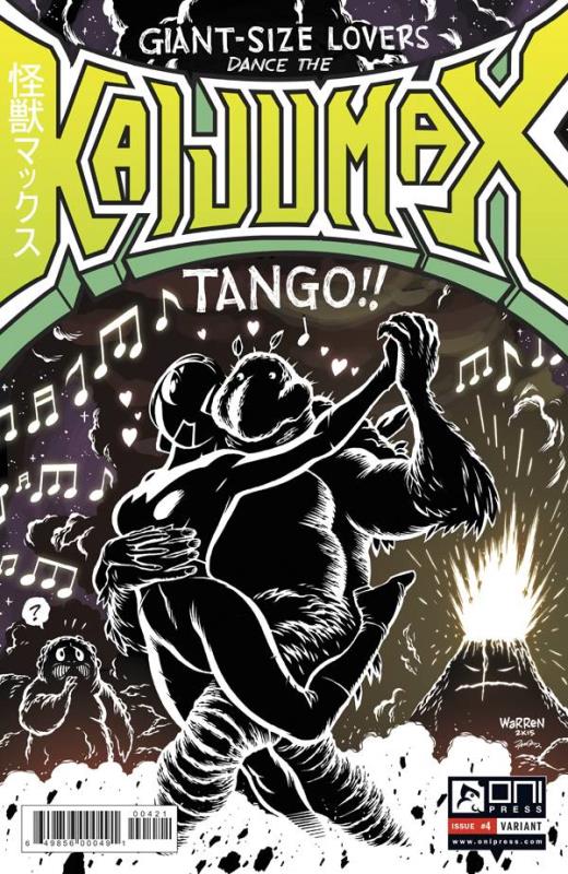 KAIJUMAX #4 WARREN VARIANT