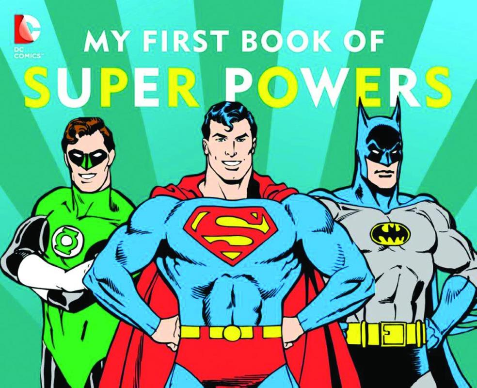 DC SUPER HEROES MY FIRST BOOK OF SUPER POWERS BOARD BOOK