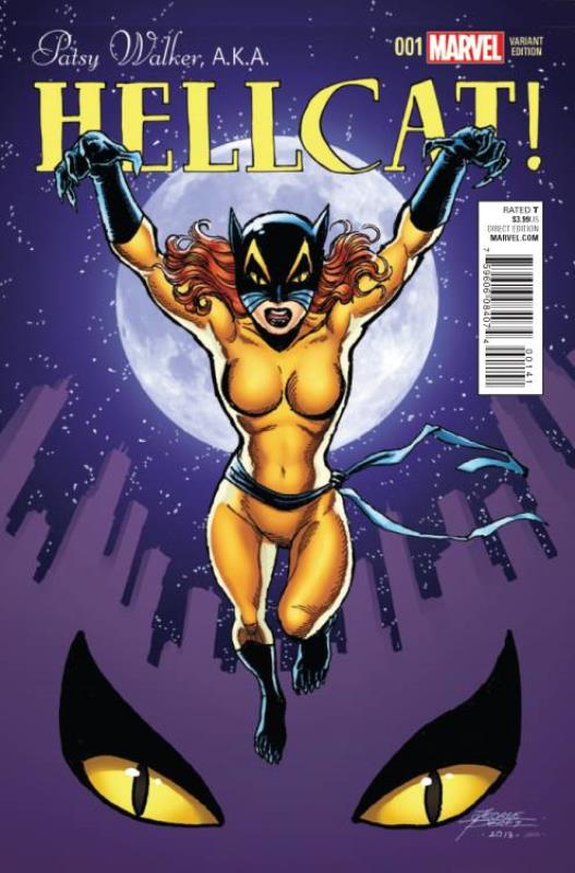 PATSY WALKER AKA HELLCAT #1 1:25 PEREZ VARIANT