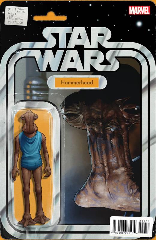 STAR WARS #14 CHRISTOPHER ACTION FIGURE VARIANT