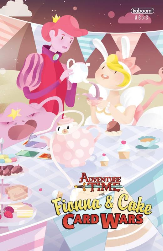 ADVENTURE TIME FIONNA & CAKE CARD WARS #6 (OF 6) SUB DUNLAP VARIANT
