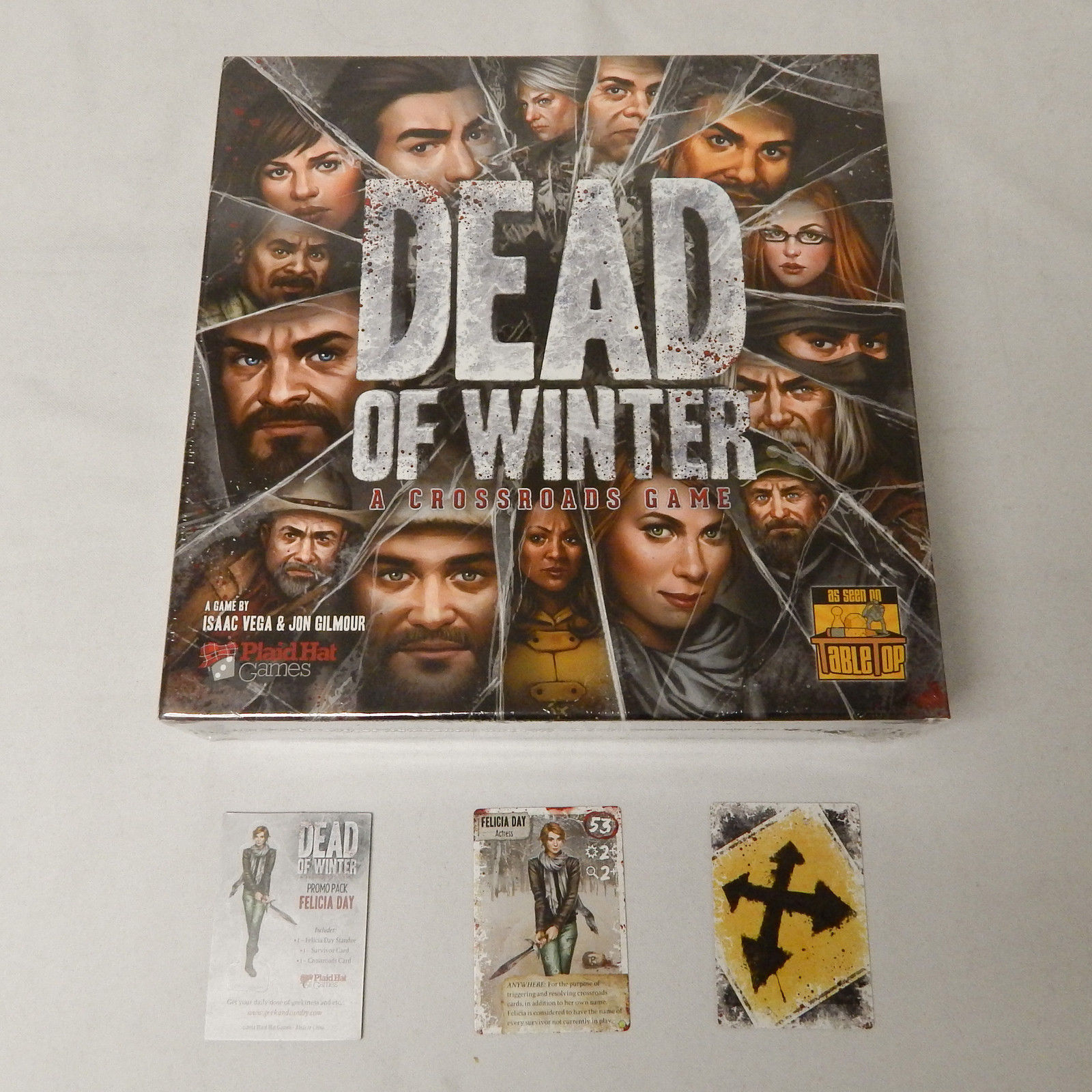 Dead Of Winter Tabletop Day Edition Game With Felicia Day Promo Expansion Card