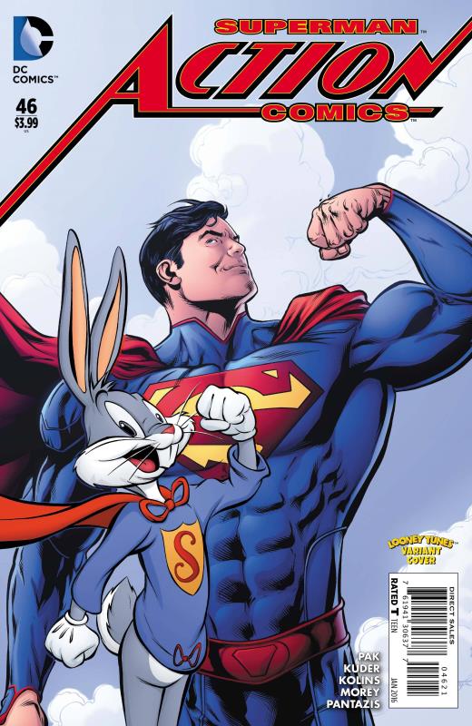 ACTION COMICS #46 LOONEY TUNES VARIANT ED