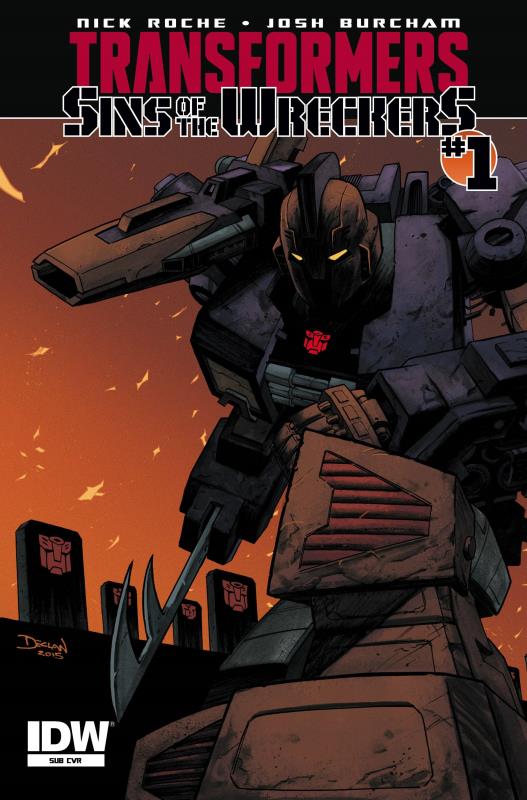 TRANSFORMERS SINS OF WRECKERS #1 (OF 5) SUBSCRIPTION VARIANT