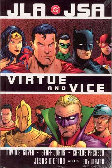JLA JSA VIRTUE & VICE HARDCOVER