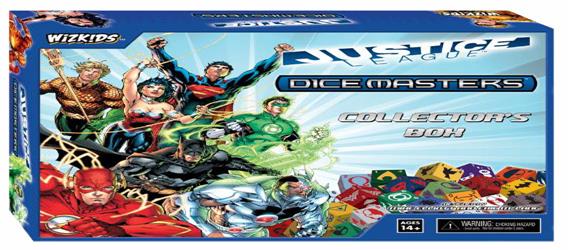DC DICE MASTERS JUSTICE LEAGUE COLLECTORS BOX