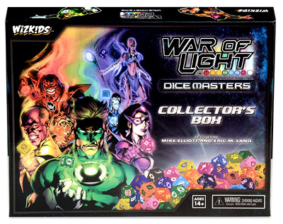 DC DICE MASTERS: WAR OF LIGHT COLLECTORS BOX