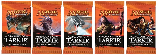 MAGIC THE GATHERING (MTG): DRAGONS OF TARKIR BOOSTER PACK (ENGLISH)