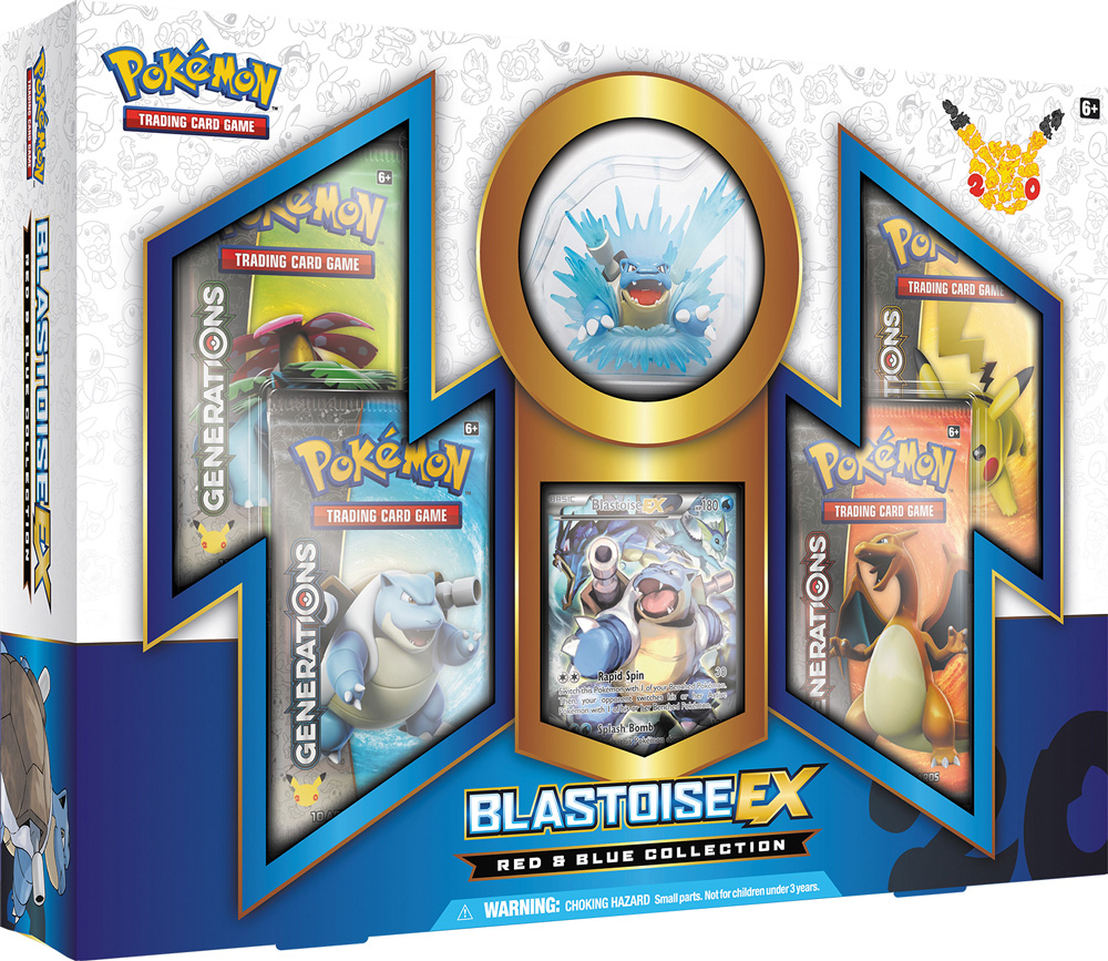 POKEMON TCG: RED & BLUE COLLECTION: BLASTOISE EX
