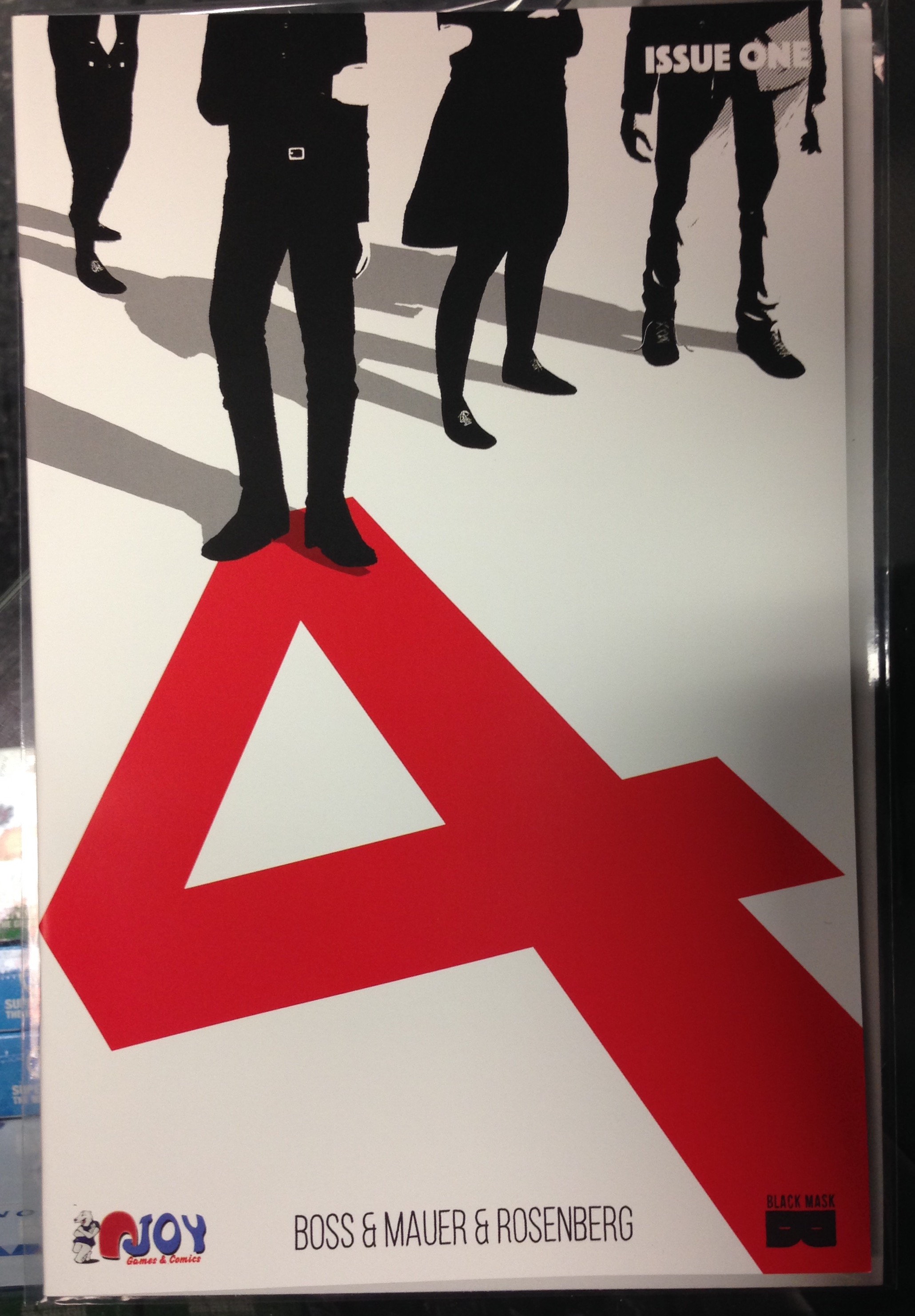 4 KIDS WALK INTO A BANK #1 NJOY GAMES AND COMICS EXCLUSIVE VARIANT