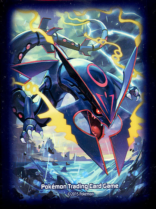 Pokemon Shiny Mega Rayquaza Card Sleeves-65ct