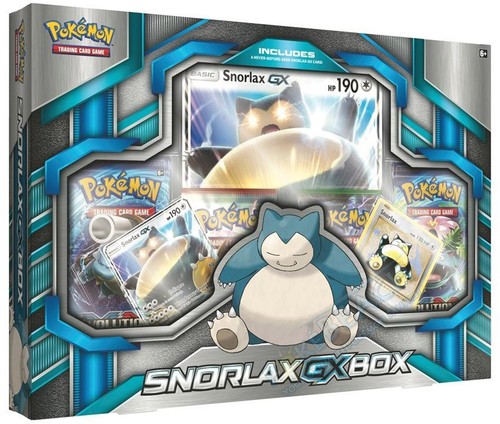 POKEMON SNORLAX GX BOX